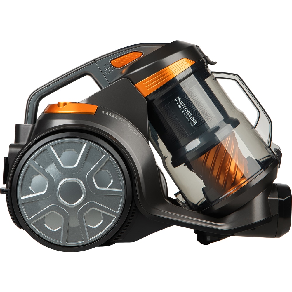 Aspirator fara sac, Sencor, 700 W, Recipient 3.5 l, Cablu de alimentare 7 m, Filtru HEPA H13, Negru/Galben