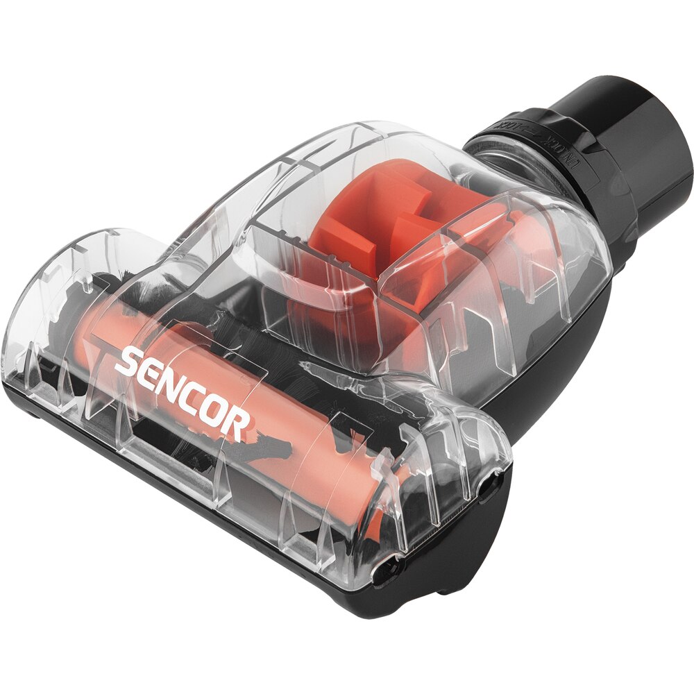 Aspirator fara sac, Sencor, 700 W, Recipient 3.5 l, Cablu de alimentare 7 m, Filtru HEPA H13, Negru/Galben
