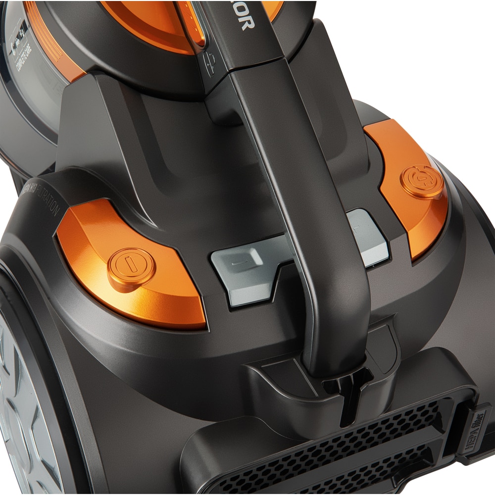 Aspirator fara sac, Sencor, 700 W, Recipient 3.5 l, Cablu de alimentare 7 m, Filtru HEPA H13, Negru/Galben