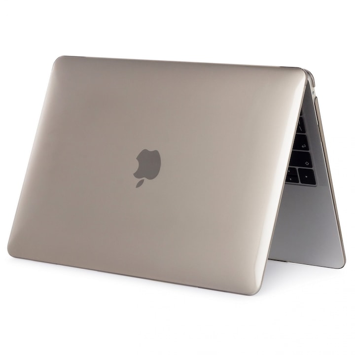 Carcasa de protectie, Compatibila cu Macbook Air 15", Ultra-Slim, Gri