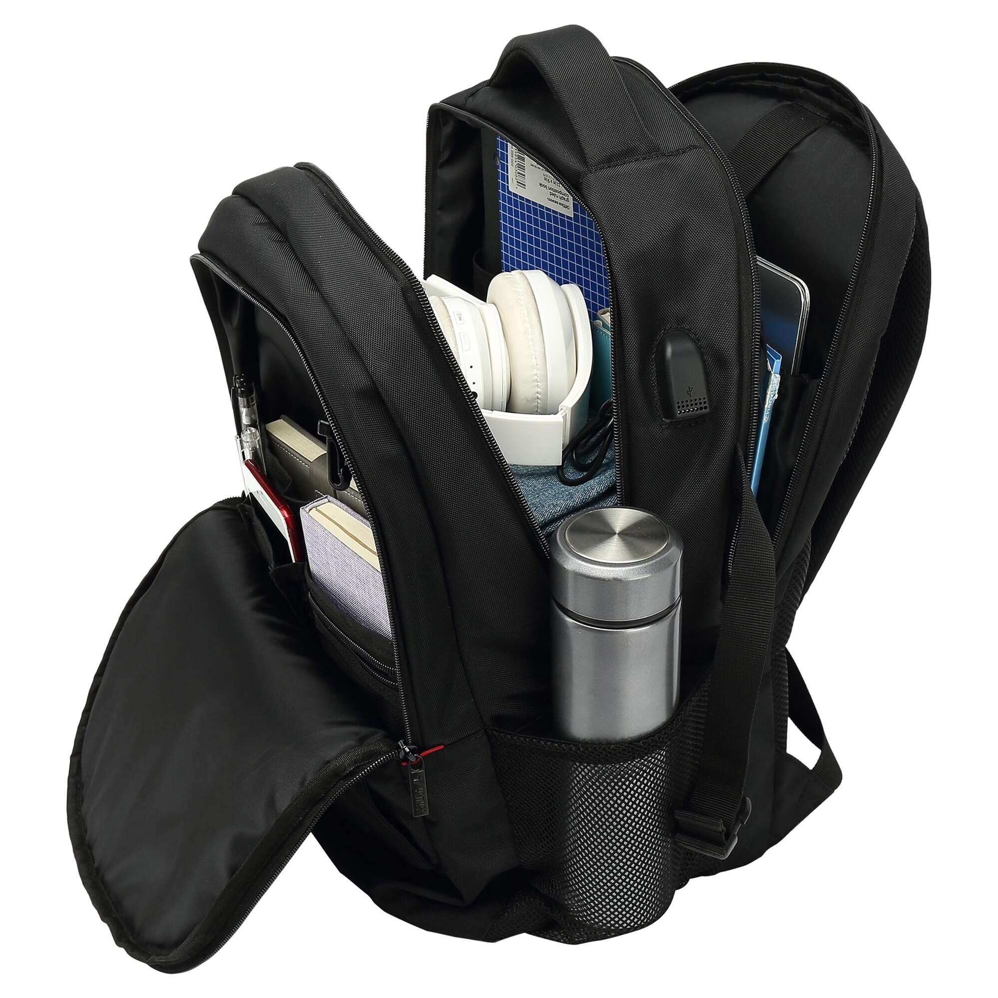 Rucsac laptop, Yenkee, 15,6", Negru