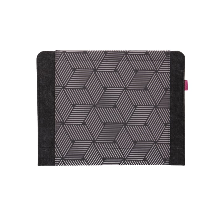 Husa pentru laptop Cube 11", Bertoni, negru cu maro