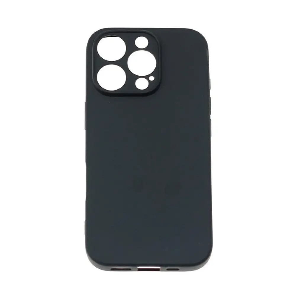 Carcasa Soft compatibila cu iPhone 16 Pro Black