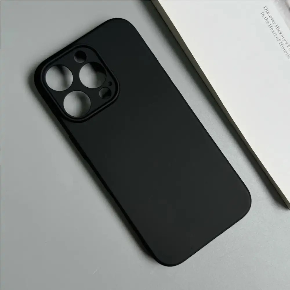 Carcasa Soft compatibila cu iPhone 16 Pro Black