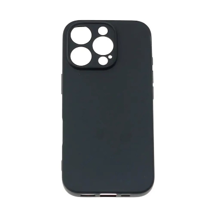 Carcasa Soft compatibila cu iPhone 16 Pro Black