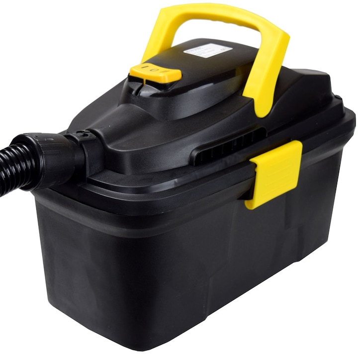 Aspirator umed si uscat, Syntrox, 10 l, 1400 W, Negru/Galben