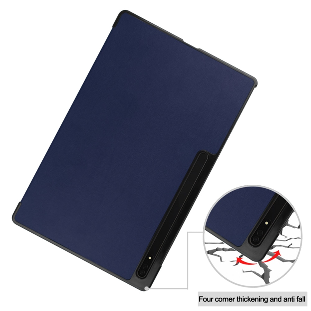 Husa pentru tableta Samsung Galaxy Tab S9 Plus / S9 FE Plus, Accesorio FoldPro, Blue