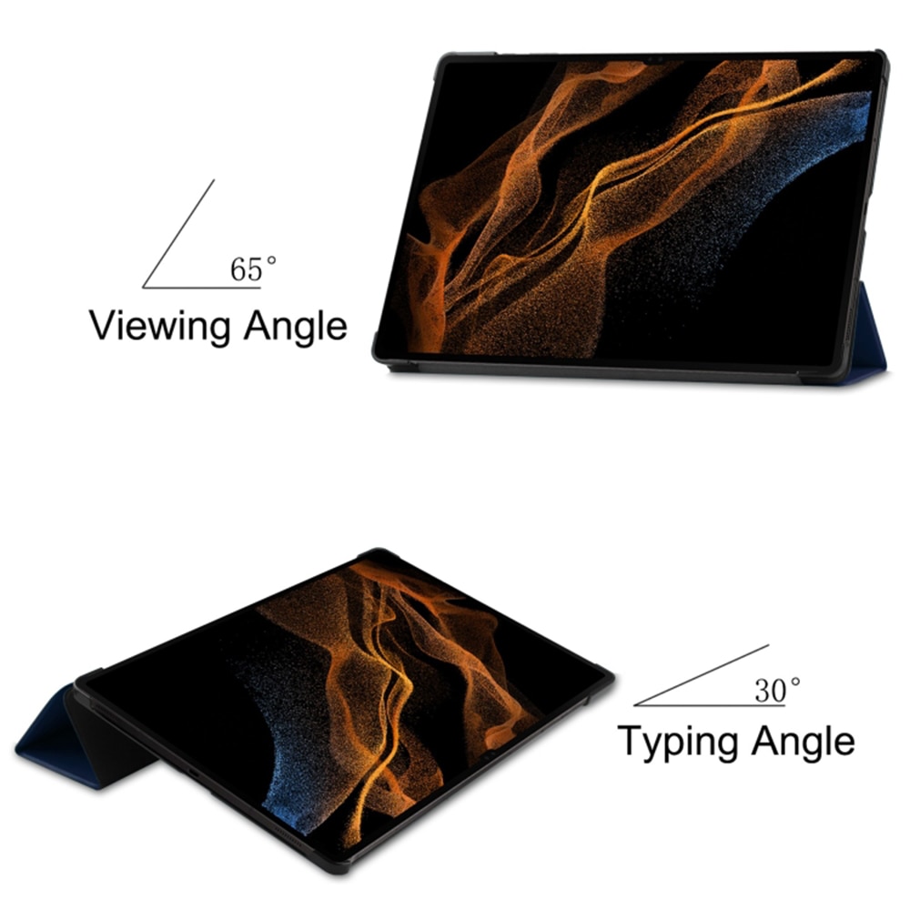 Husa pentru tableta Samsung Galaxy Tab S9 Plus / S9 FE Plus, Accesorio FoldPro, Blue