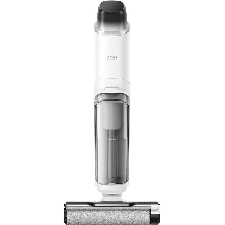 Aspirator vertical MOVA K10 Pro, cu mop fara fir, Alb