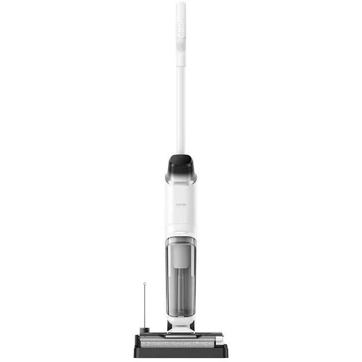 Aspirator vertical MOVA K10 Pro, cu mop fara fir, Alb