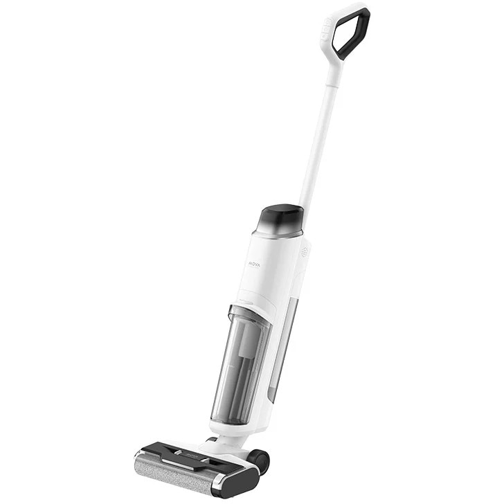 Aspirator vertical MOVA K10 Pro, cu mop fara fir, Alb