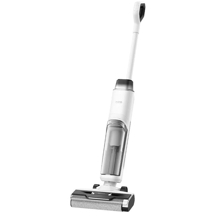 Aspirator vertical MOVA K10 Pro, cu mop fara fir, Alb