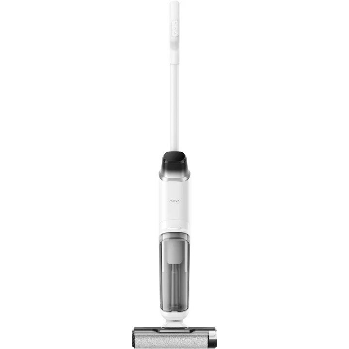 Aspirator vertical MOVA K10 Pro, cu mop fara fir, Alb