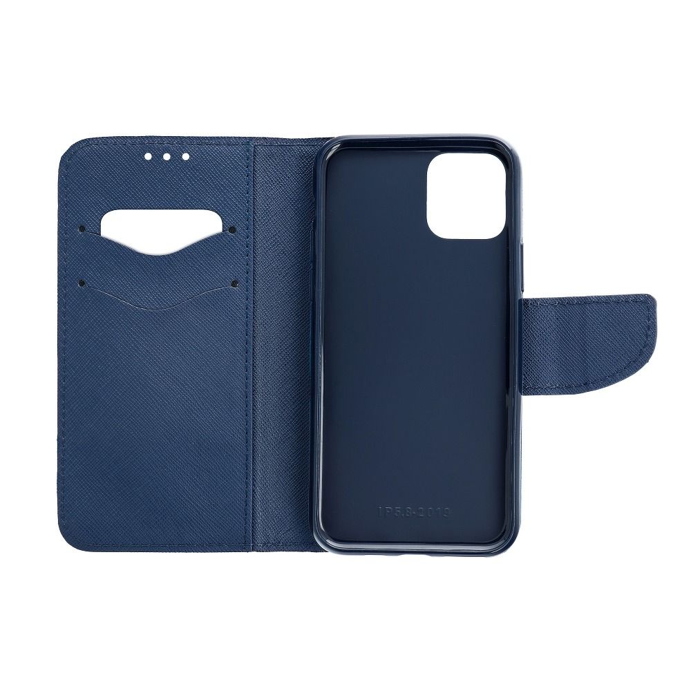 Husa tip carte, compatibila cu Samsung Galaxy A04s / A13 5G, model Fancy Book Case, piele ecologica, inchidere magnetica, Rosu