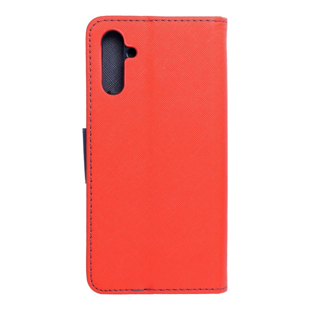 Husa tip carte, compatibila cu Samsung Galaxy A04s / A13 5G, model Fancy Book Case, piele ecologica, inchidere magnetica, Rosu