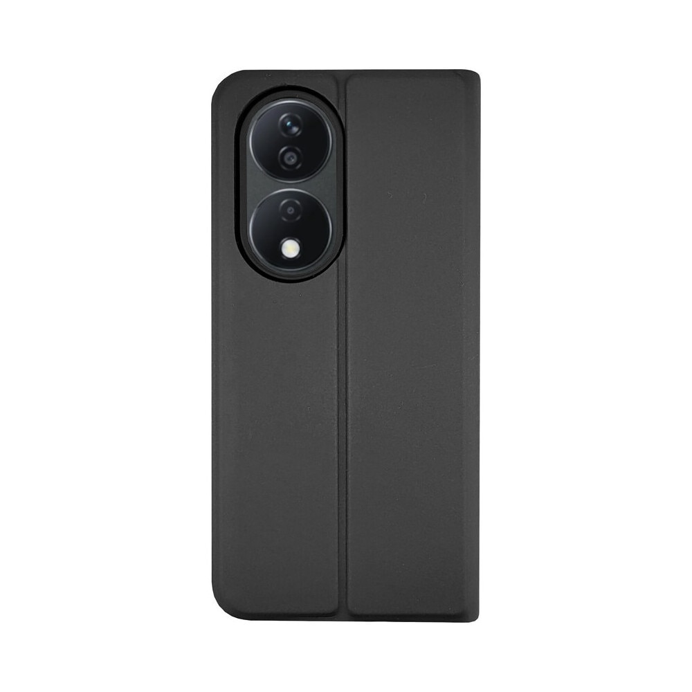 Husa de protectie tip carte CENTO Soho compatibila cu Honor X7B Negru Premium, Inchidere magnetica, Protectie Sporita, Anti soc, Anti zgarieturi, Functie de stand