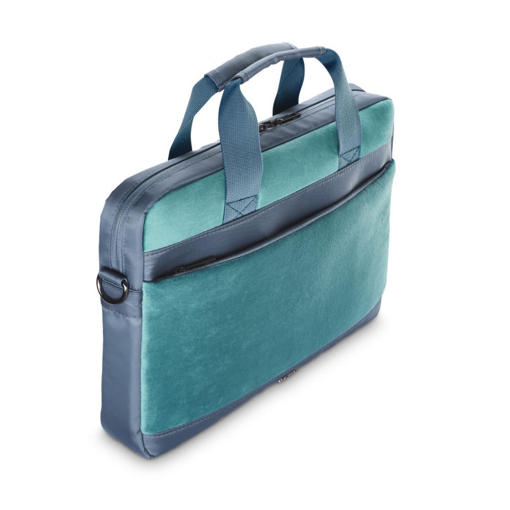 Geanta pentru laptop HAMA „Velvet”, de la 40 - 41 cm (15,6" - 16,2"), albastra