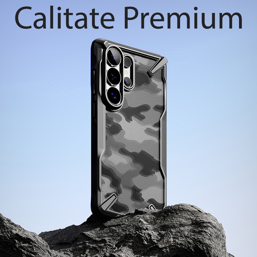 Husa pentru Samsung Galaxy S26 Ultra Ringke Fusion X, Protectie camera, Calitate premium, Negru