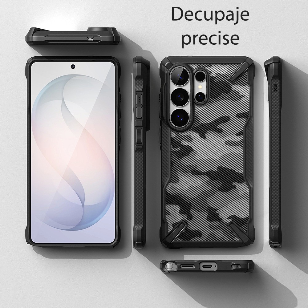 Husa pentru Samsung Galaxy S26 Ultra Ringke Fusion X, Protectie camera, Calitate premium, Negru