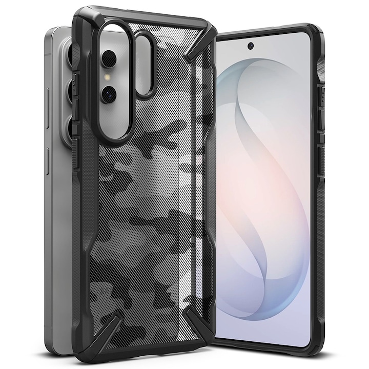 Husa pentru Samsung Galaxy S26 Ultra Ringke Fusion X, Protectie camera, Calitate premium, Negru