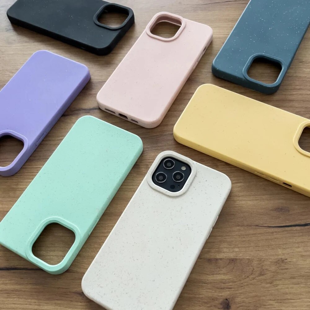Carcasa biodegradabila Eco Shell compatibila cu iPhone 14 Plus Mint