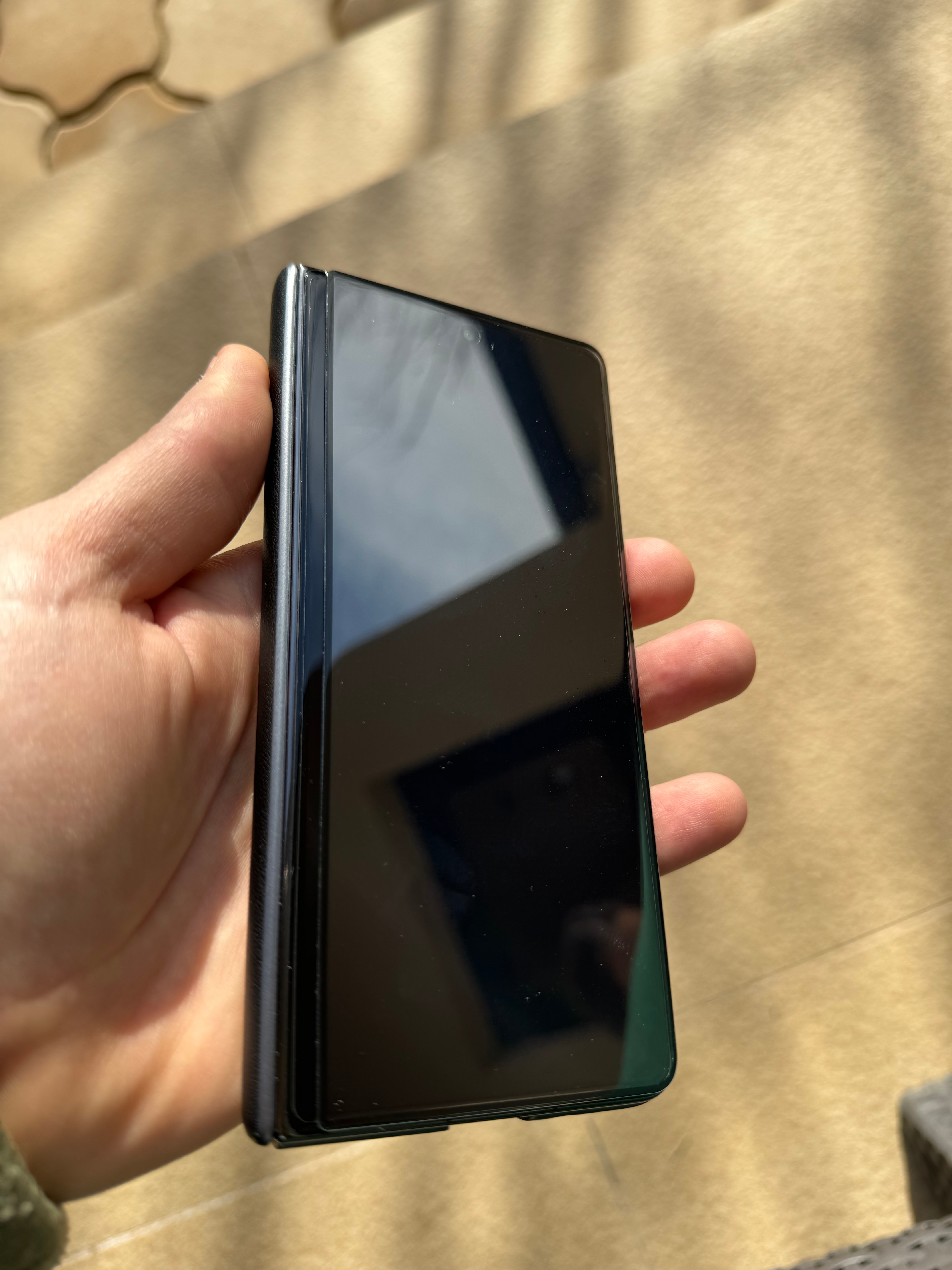Folie Sticla Securizata Flippy compatibil cu Honor Magic Vs 5G, Full Glue Negru