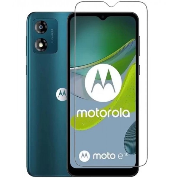 Folie de Sticla Tempered Glass 9H, HD Clear pentru Motorola Moto E13