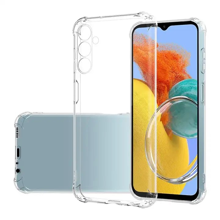 Husa telefon compatibila cu Samsung Galaxy S23 FE, Protectie Camera si Colturi, Military Grade Drop Protection, Shockproof Clear Silicone