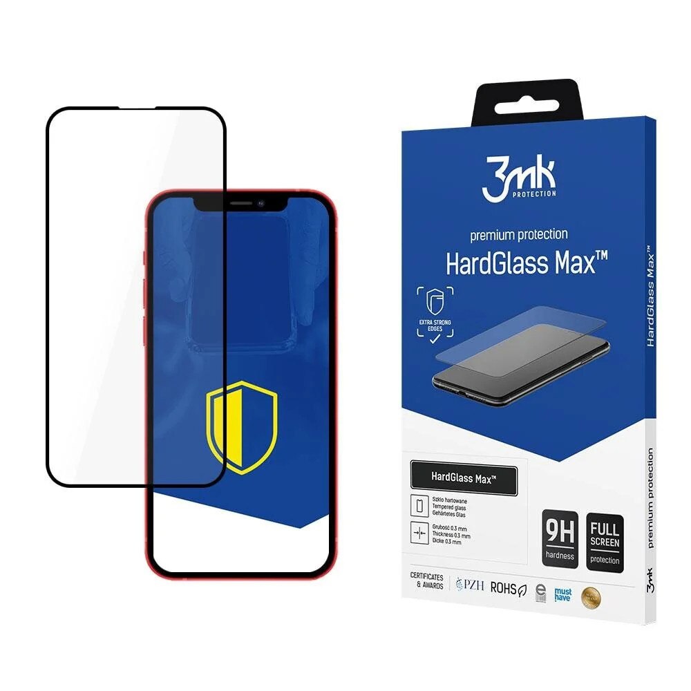 Folie Sticla Protectie Securizata 3mk Hardglass Compatibila Cu iPhone 13 Pro Max - 408486