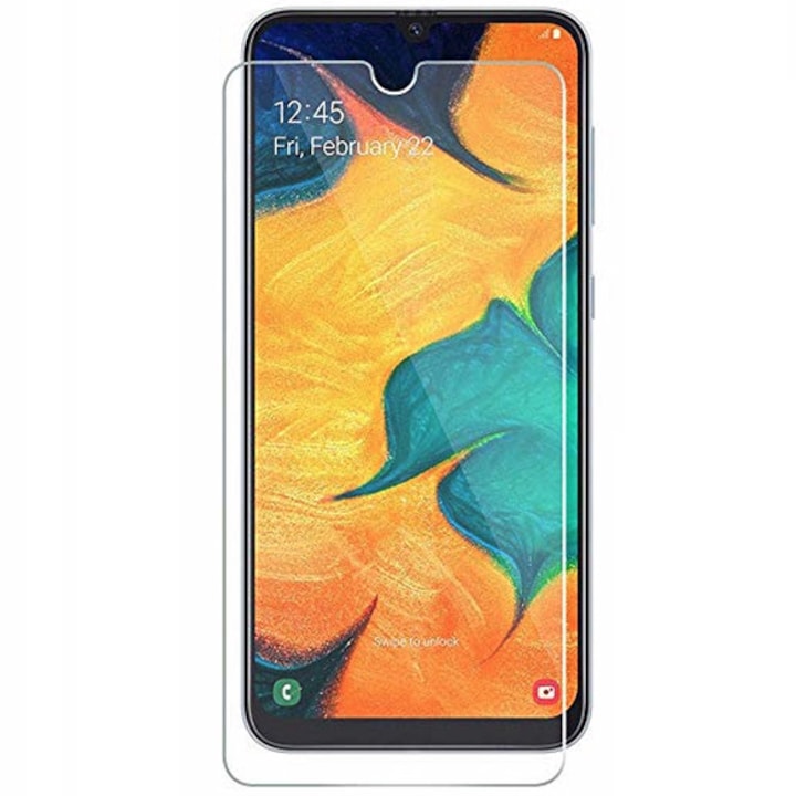 Folie sticla securizata compatibil cu Samsung Galaxy A20e, Clear