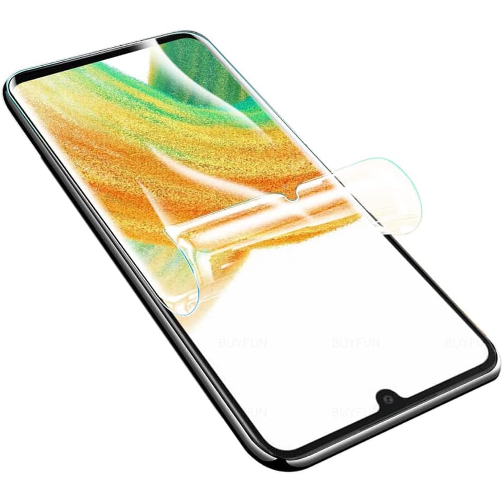 Folie de protectie ecran din silicon, TPU, Perfect fit, compatibila cu Samsung Galaxy S23 FE, acopera tot ecranul, transparenta, ISAG