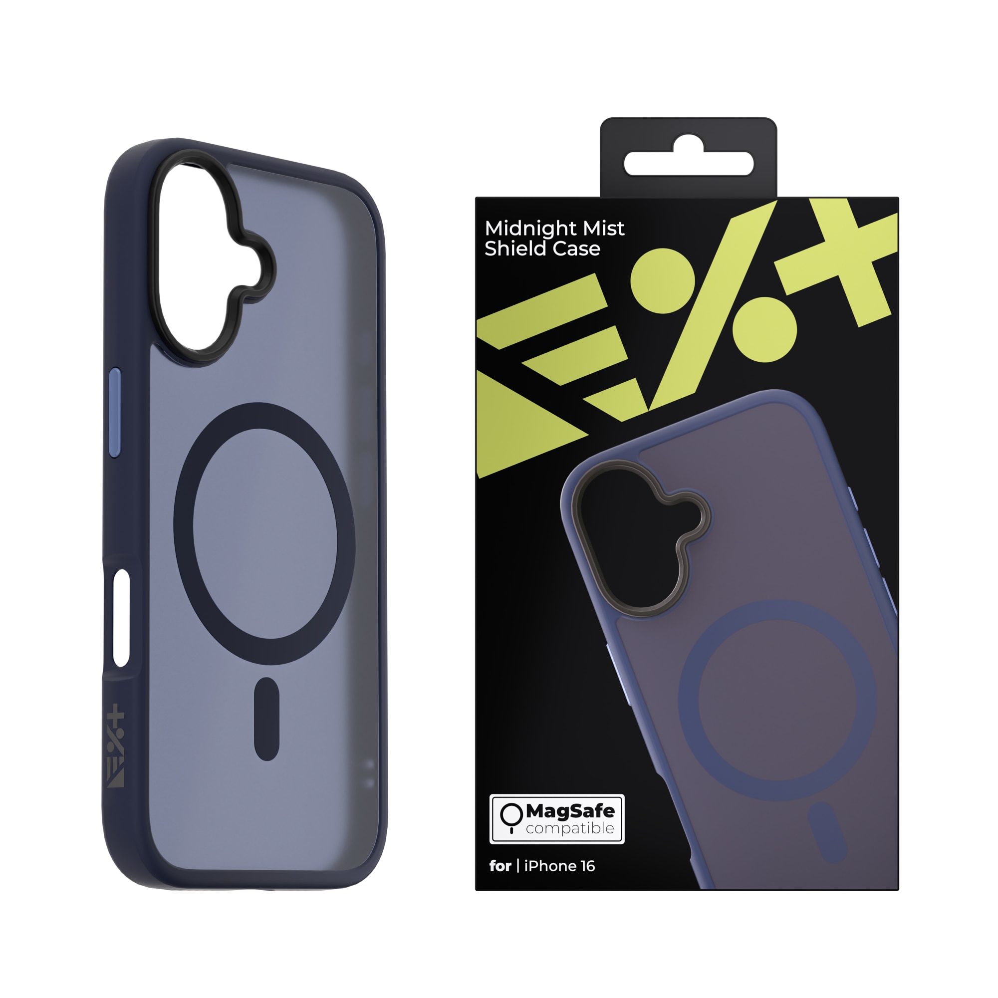 Husa de protectie NEXT ONE compatibila MagSafe pentru iPhone 16 (2024), Midnight Mist