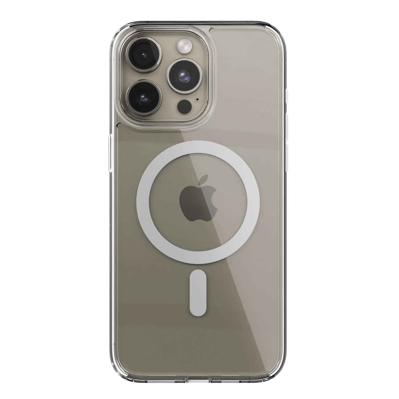 Husa de protectie Next One Shield Case pentru iPhone 15 Pro, MagSafe compatible, Clear