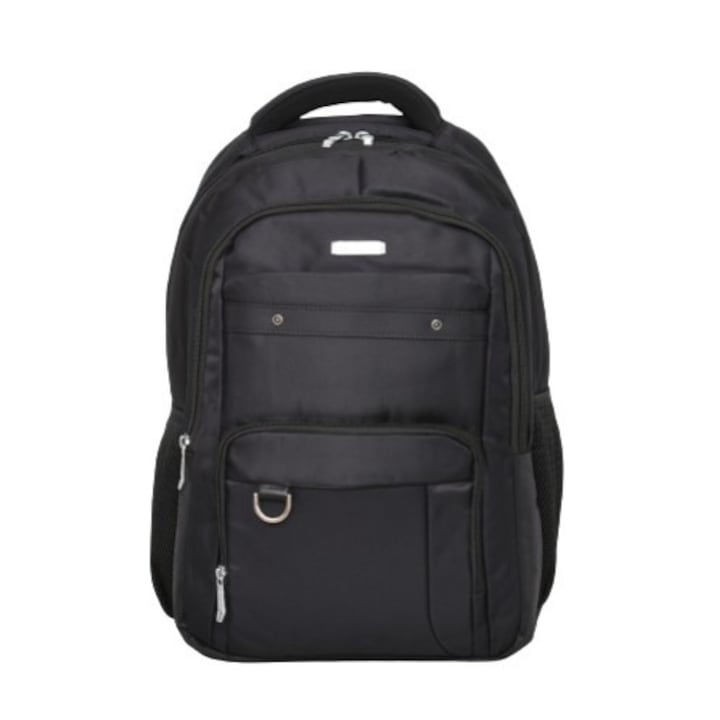 Rucsac pentru laptop, 15.6", 33 x 48 x 17 cm, Negru