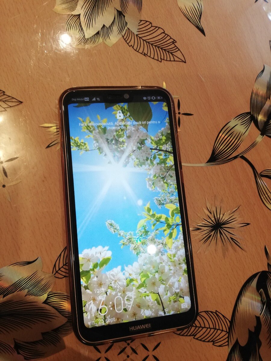 Folie sticla full cover 3D Huawei P20 Lite, BLACK
