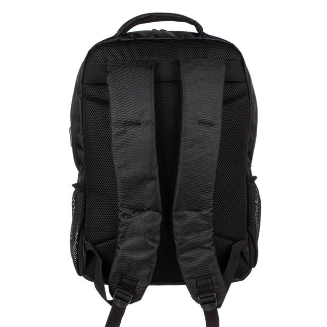 Rucsac pentru Laptop 15.6" Negru cu USB 30x14x44cm