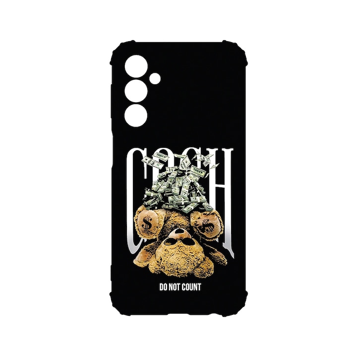 BestCase® Husa Anti Shock 1.5MM, Compatibila Cu Samsung Galaxy A35, Teddy Bear Money, Air Cushion Technology, AS 1460