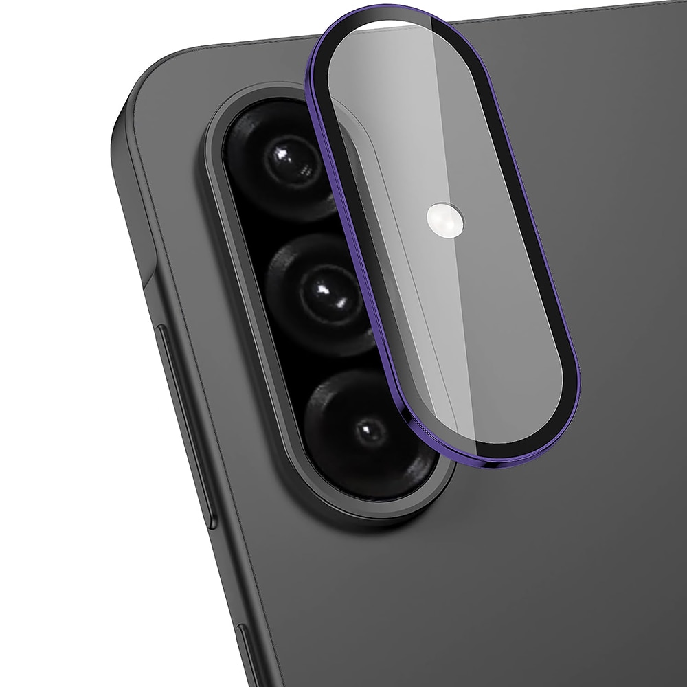Folie Protectie Lentile Camera compatibila cu Samsung Galaxy A56 /Samsung Galxy A36, CASEY STUDIOS™ MaxDefense+, Ultra HD, Anti Amprente, Anti Zgarieturi, Anti Socuri, Mov