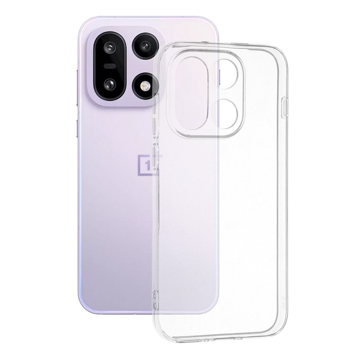 Husa pentru OnePlus 15 - Techsuit Clear Silicone - Transparent