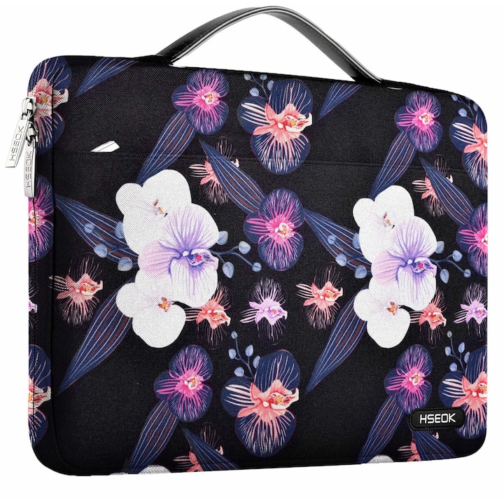 Husa pentru laptop, Hseok, Compatibila cu MacBook Pro 14 inchi M1/M2/M3/MacBook Air/Pro, Multicolor