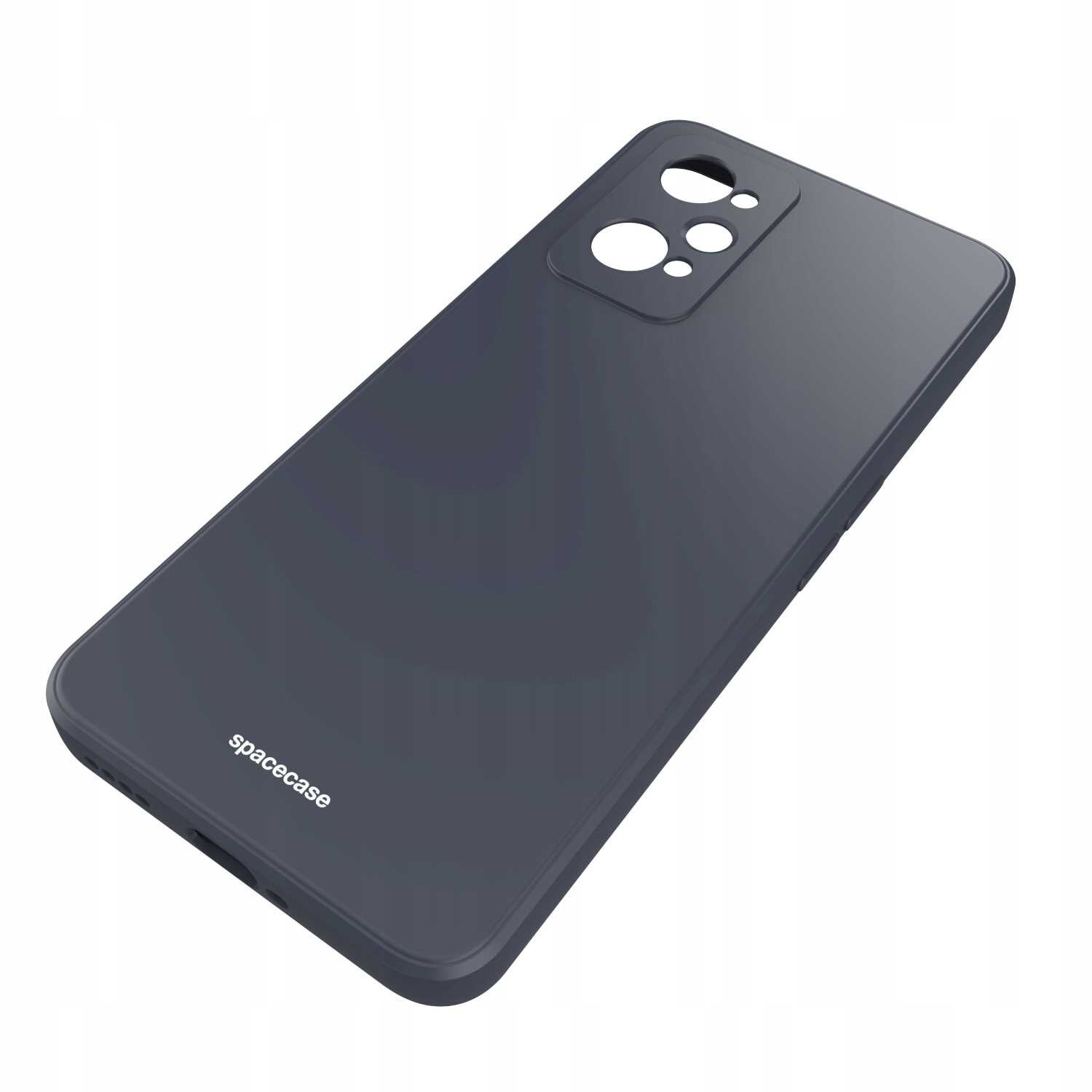 Husa telefon Spacecase pentru Realme GT Neo 2/Neo 3T/GT2, neagra, silicon, protectie eficienta