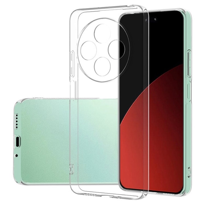 Husa pentru telefon Xiaomi Redmi 14C cu telefon - din silicon transparenta