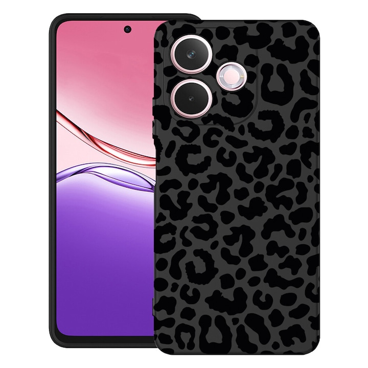 BestCase® Husa TPU Ultra Slim Compatibil cu Honor X5c Plus / X5c, cu Design Leopard, 3119623 B 1057
