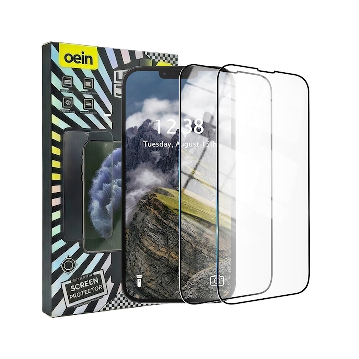 Folie protectie telefon, 2 bucati, 9H, transparent, compatibila cu Honor 400 Lite
