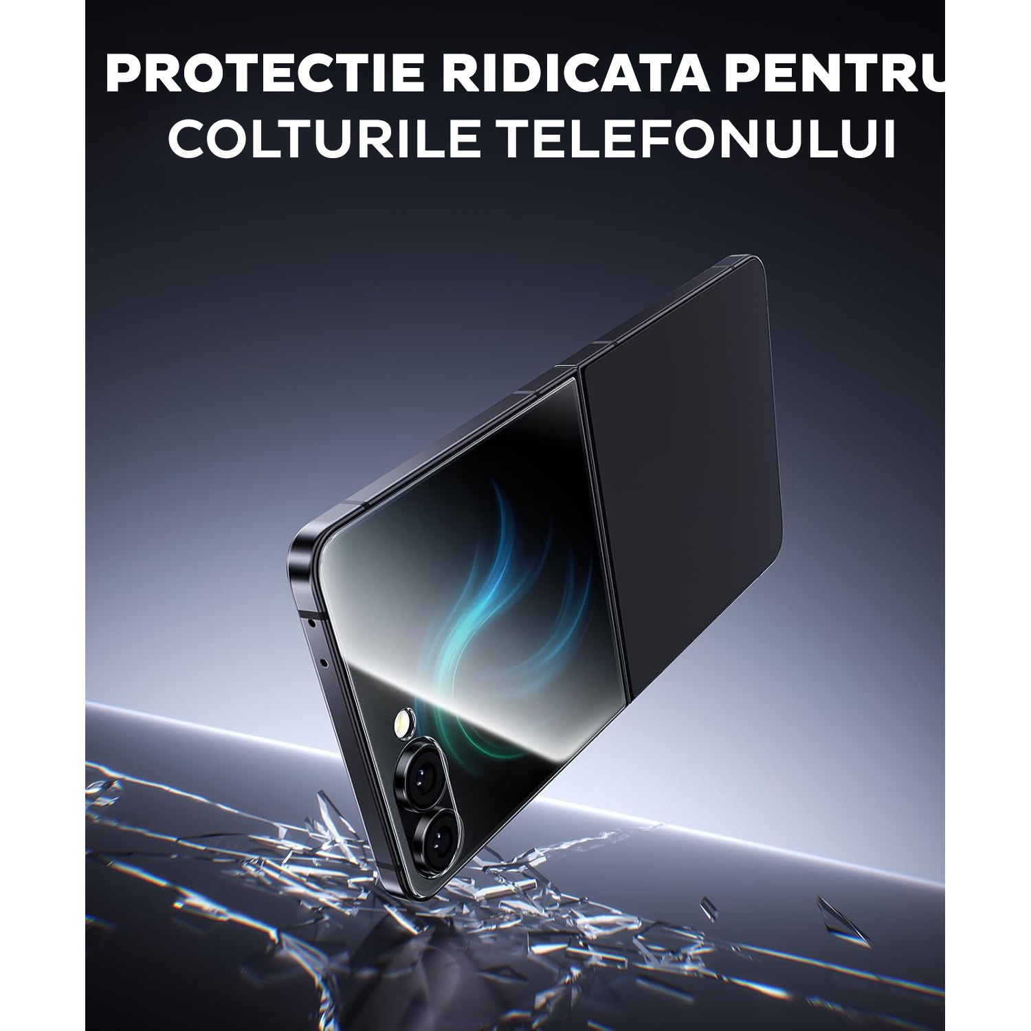 Folie Sticla pentru Samsung Galaxy Z Flip 7 Daden MaxProtection, Full Cover, Protectie Profesionala, Ultra Rezistenta, Calitate Premium