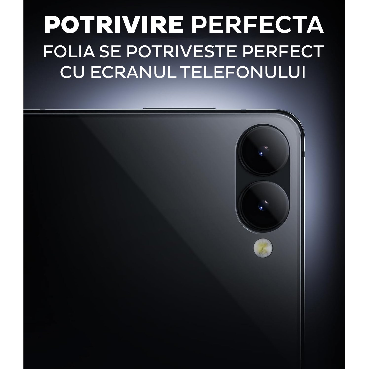 Folie Sticla pentru Samsung Galaxy Z Flip 7 Daden MaxProtection, Full Cover, Protectie Profesionala, Ultra Rezistenta, Calitate Premium