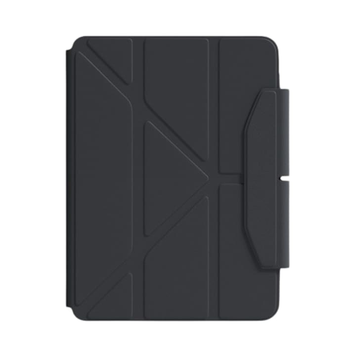 Husa tableta, Stnqtsrv, functie anti-soc, magnetica, negru, pentru iPad 10.2/10.5 inch