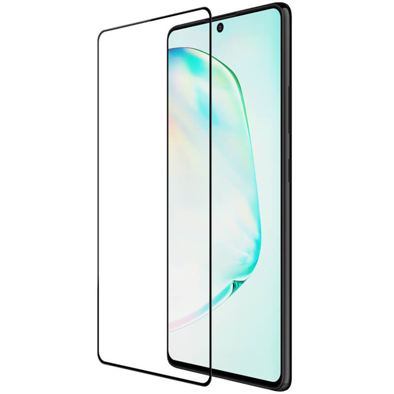 Folie de Sticla pentru Samsung S10 Lite, Full Glue, Full Cover, Negru