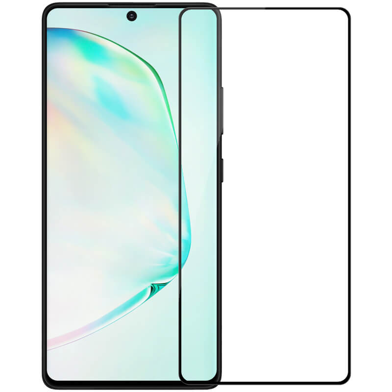 Folie de Sticla pentru Samsung S10 Lite, Full Glue, Full Cover, Negru