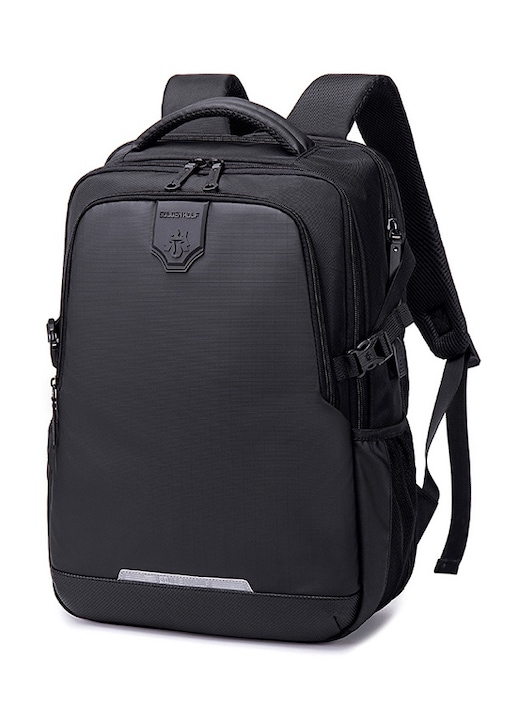 Rucsac fashion Golden Wolf GB00444, pentru laptop 15.6", 23L, negru, 43x31x16.5cm